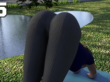 College Kings 2 #05 - Latina College Girl Bends Over In A Hot Yoga Session