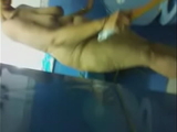 my milf caught after bath XD